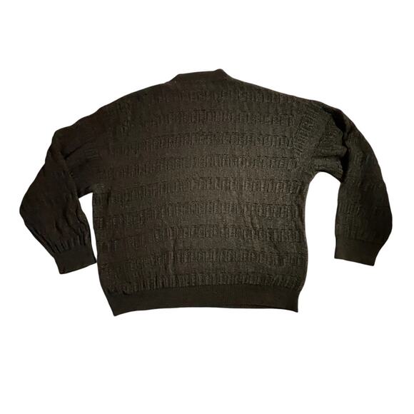 Vintage Pronto Uomo Firenze-Men's Est Sz XXL- Ribbed Knit Sweater Italy - EUC - Picture 2 of 12